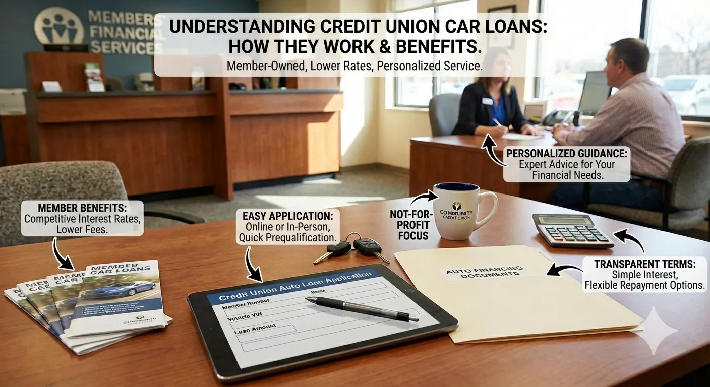 Car Loans from Credit Unions: How They Work