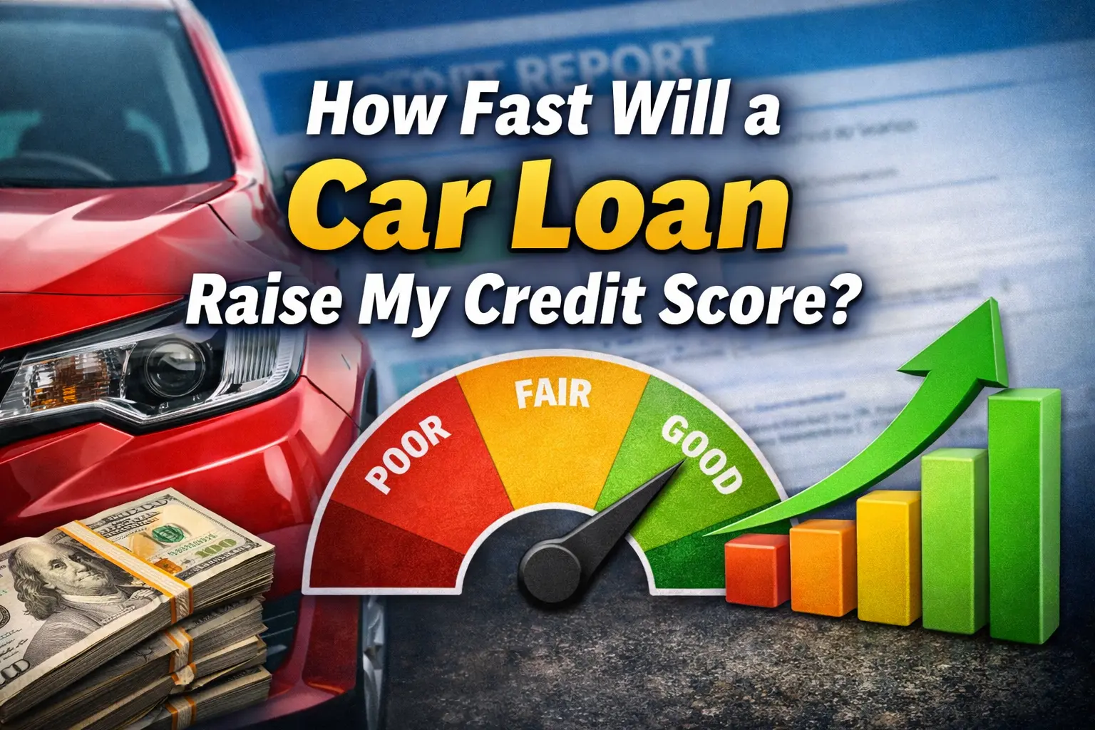 How Fast Will a Car Loan Raise My Credit Score?
