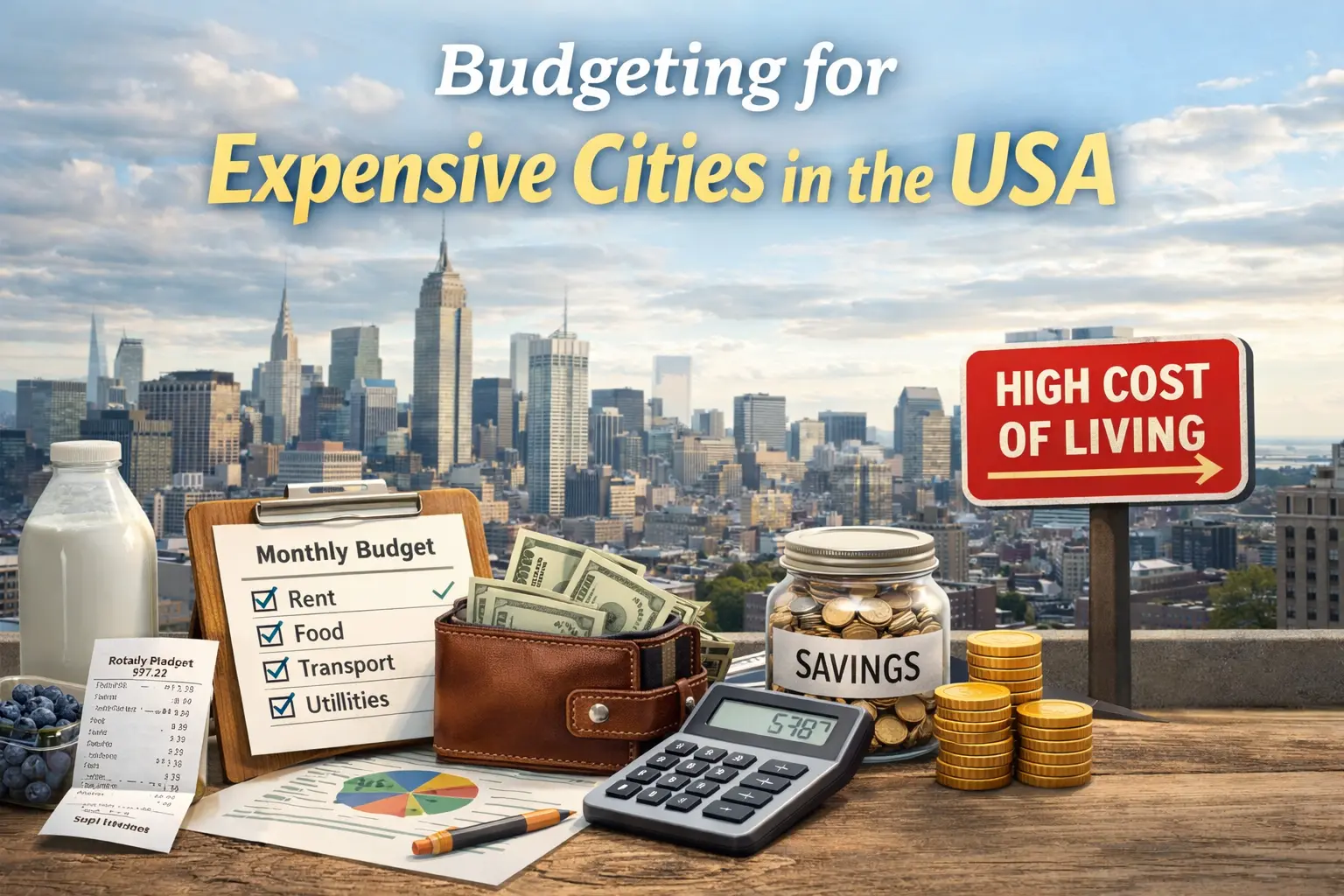 Budgeting for Expensive Cities in the USA
