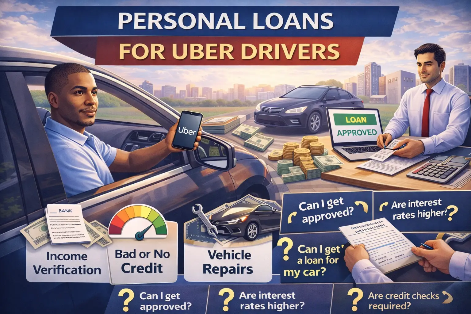 Personal Loans For Uber Drivers