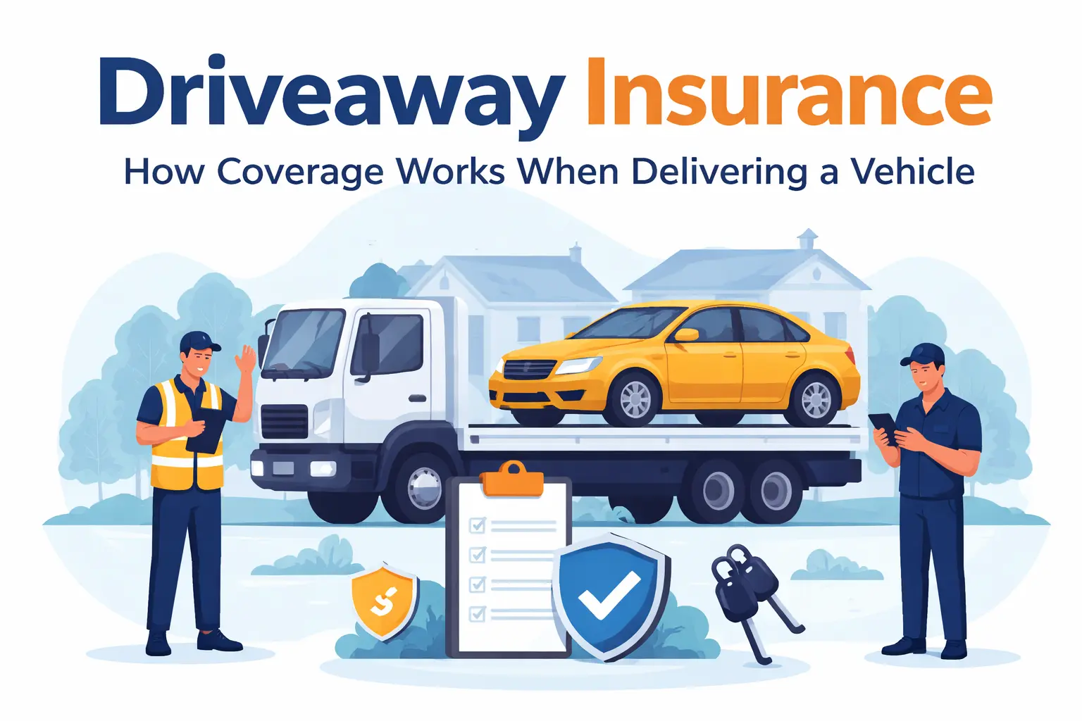 Driveaway Insurance: How Coverage Works When Delivering a Vehicle