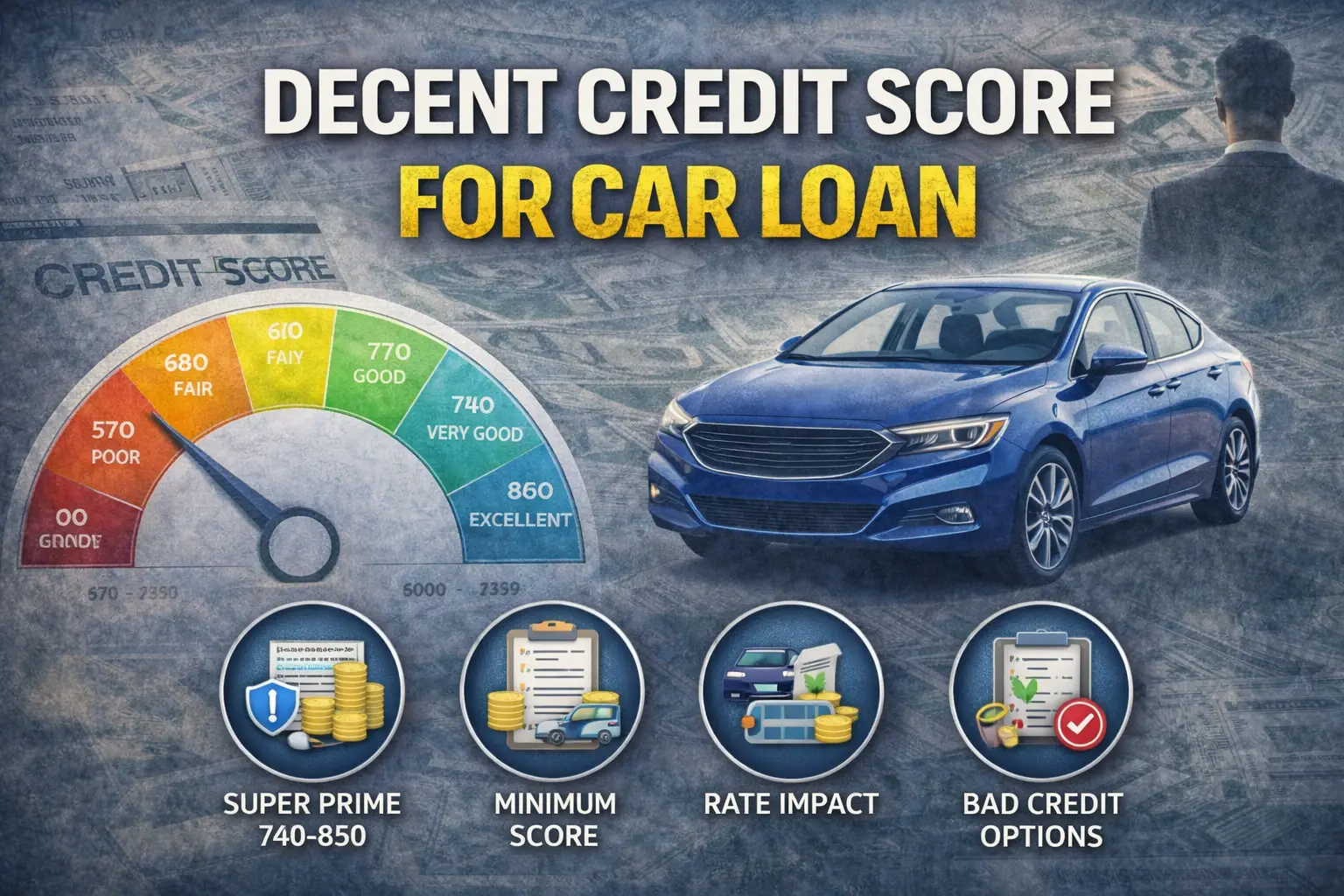 Decent Credit Score for Car Loan