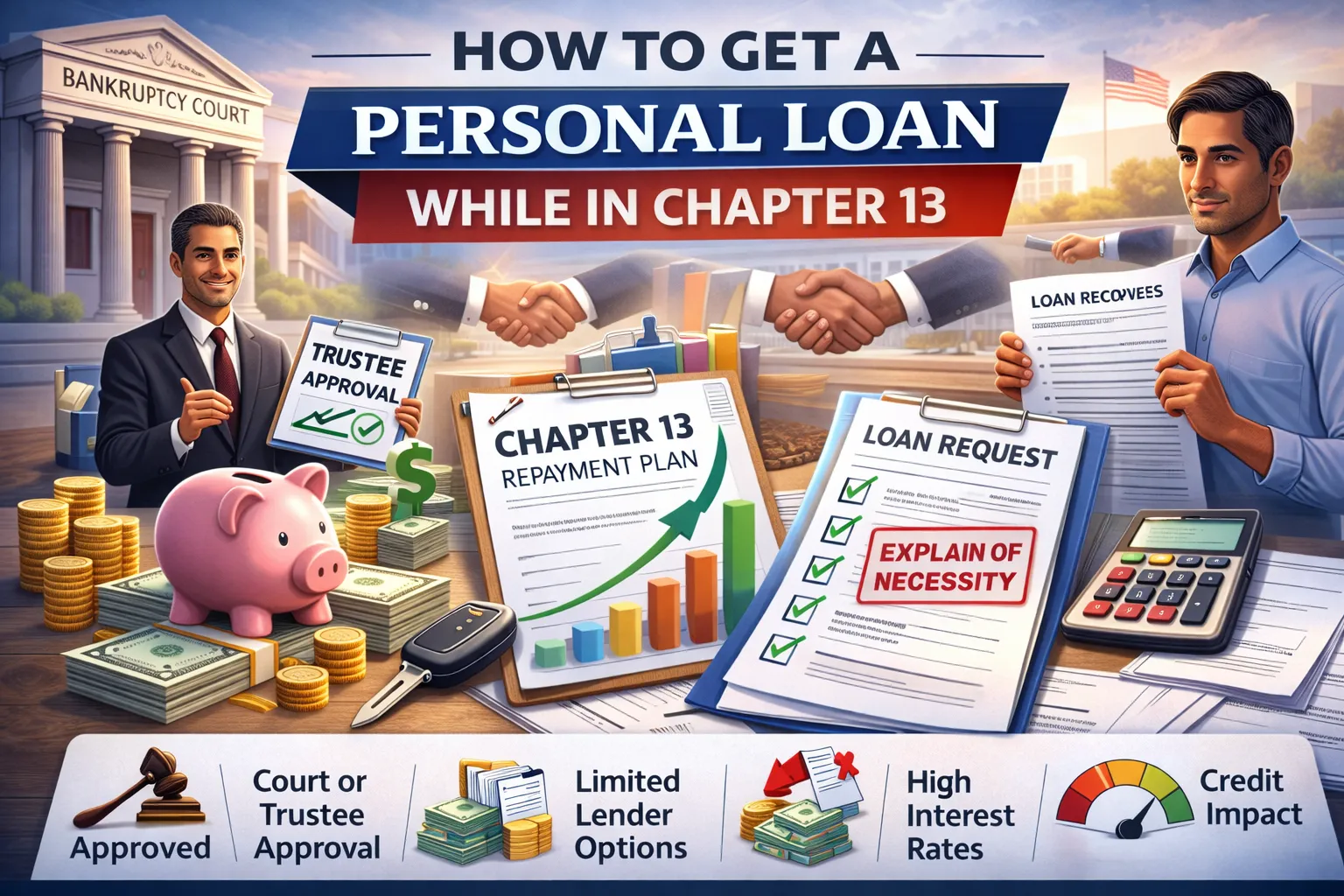 How to Get a Personal Loan While in Chapter 13