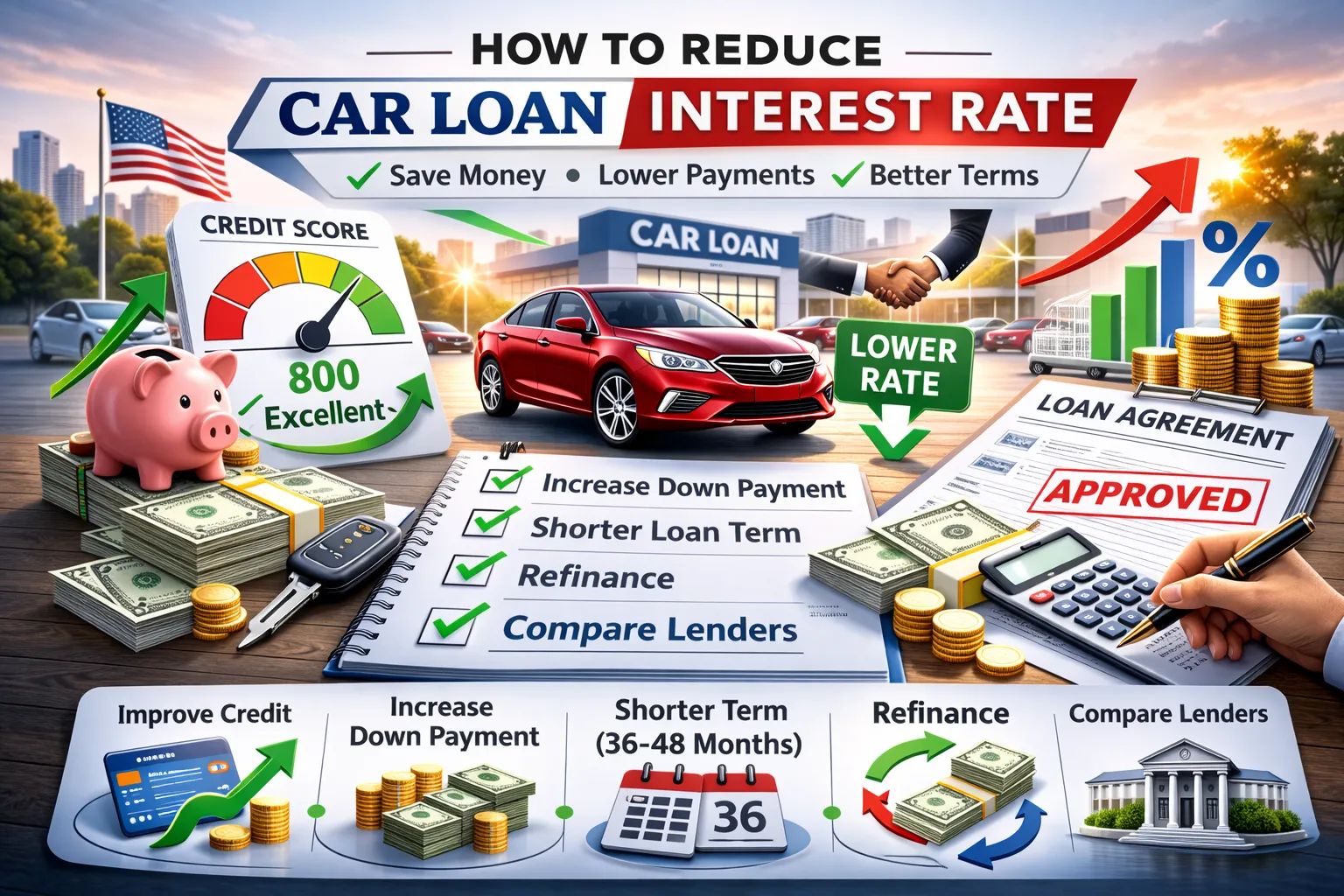How to Reduce Car Loan Interest Rate