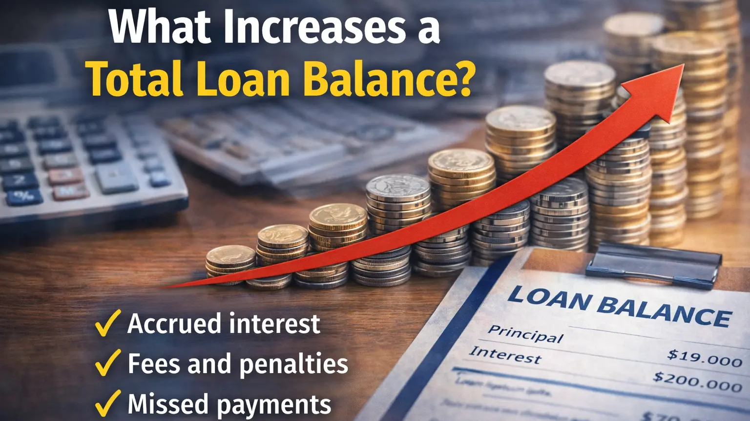 What Increases a Total Loan Balance?